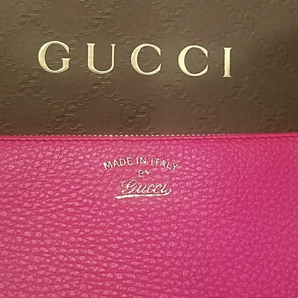New clutch wristlet AUTHENTIC gucci made in italy - Picture 2 of 8